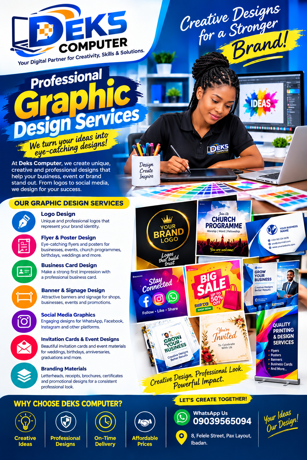 Creative designs that brings your idea to life